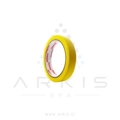Cinta Masking Usatape 18 mm x 20 m Amarillo