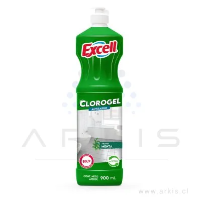 Cloro Gel Excell Anti Sarro Menta 900 ml