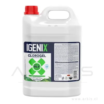 Cloro Gel Igenix Eucaliptus 5 L