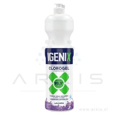 Cloro Gel Igenix Lavanda 900 ml