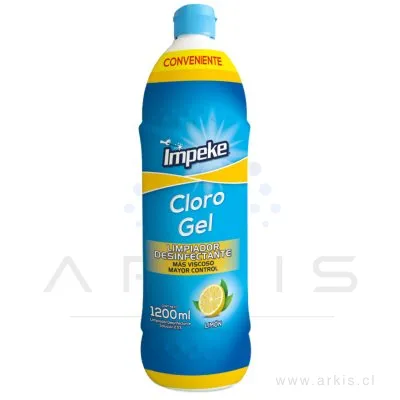 Cloro Gel Impeke Limón 1200 ml