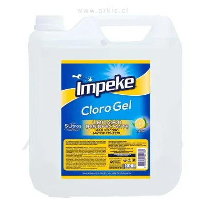 Cloro Gel Impeke Limón 5 l