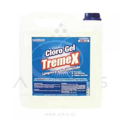 Cloro Gel Tremex 5 L