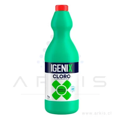 Cloro Líquido Igenix Tradicional 2.6% 1 kg