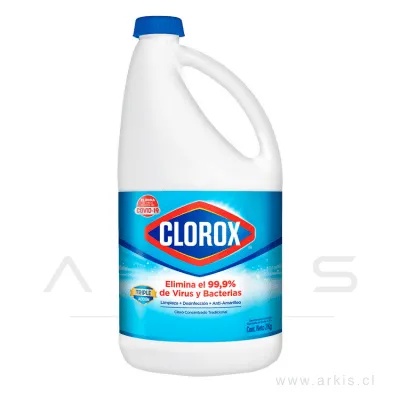 Cloro Tradicional Clorox 2 Lt