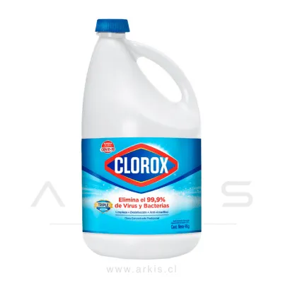 Cloro Tradicional Clorox 4 Lt
