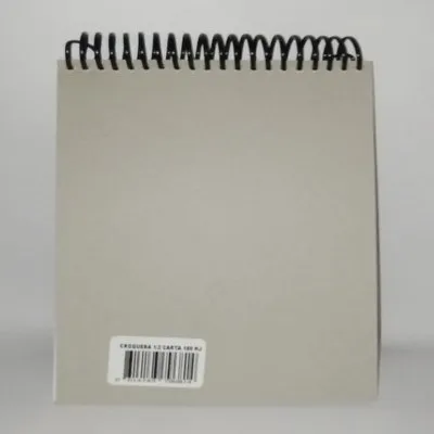 Croquera Espiral 1/2 Carta 100 Hojas