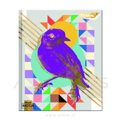 Cuaderno 1/2 Oficio Torre Moda 250 Hojas