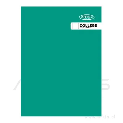 Cuaderno College Artel Croquis Liso 100 Hojas