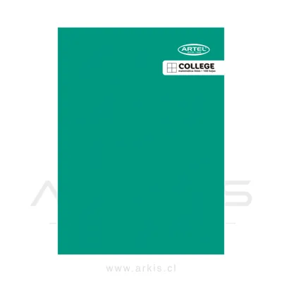 Cuaderno College Artel Liso M5 100 Hojas