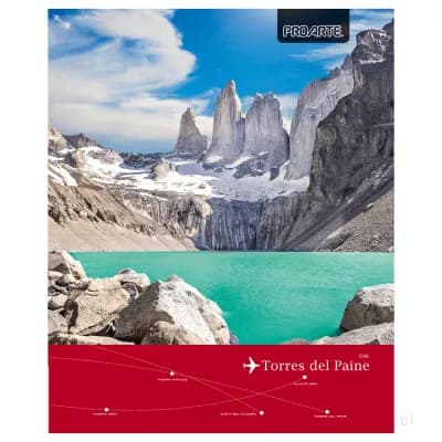Cuaderno Universitario Proarte People&Places M7 Espiral Doble 100 Hojas
