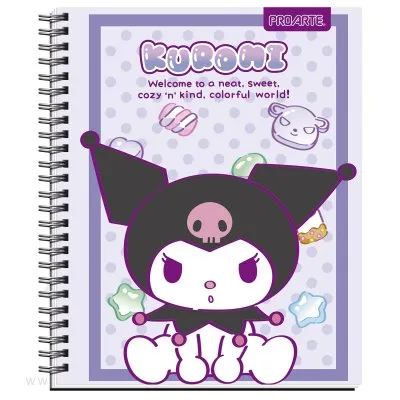 Cuaderno Universitario Proarte Ted/Ed Kuromi M7 100 Hojas