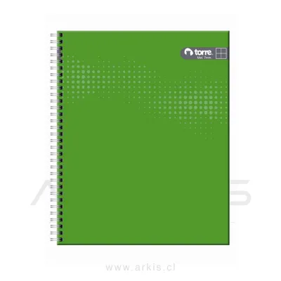 Cuaderno Universitario Torre Clásico Liso M7 100 Hojas