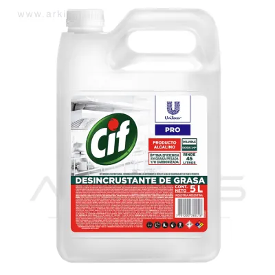 Desincrustante de Grasa Cif 5 L