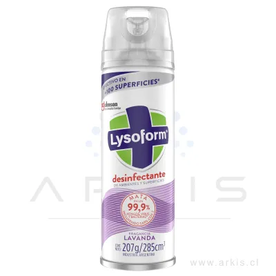 Desinfectante en Aerosol Lysoform Lavanda 285 cc