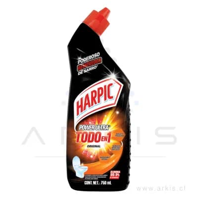 Desinfectante W.C Harpic Líquido Power Ultra Original 750 ml