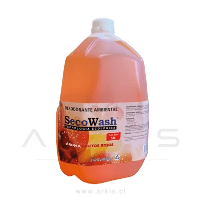 Desodorante A/Liquido 5 Lts. Secowash Frut/Roj Eco