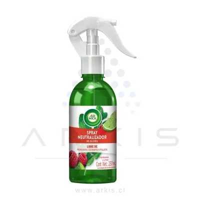 Desodorante Ambiental Air Wick Spray Frambuesa y Limón 237 ml