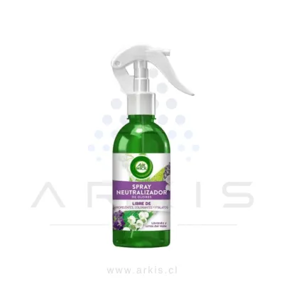 Desodorante Ambiental Air Wick Spray Lavanda y Lirios del Valle 237 ml