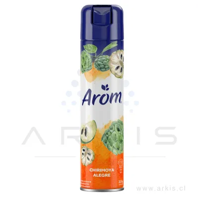 Desodorante Ambiental Arom Aerosol Chirimoya Alegre 225 g