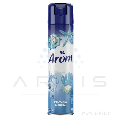 Desodorante Ambiental Arom Aerosol Fantasía Marina 225 g