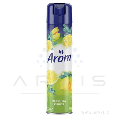 Desodorante Ambiental Arom Aerosol Frescura Cítrica 225 g