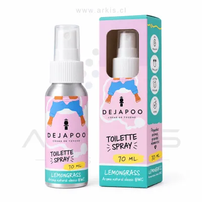 Desodorante Ambiental Dejapoo Neutralizador de Olores Lemongrass 70 ml