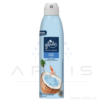 Desodorante Ambiental Glade Aerosol Coco Vibes 315 ml