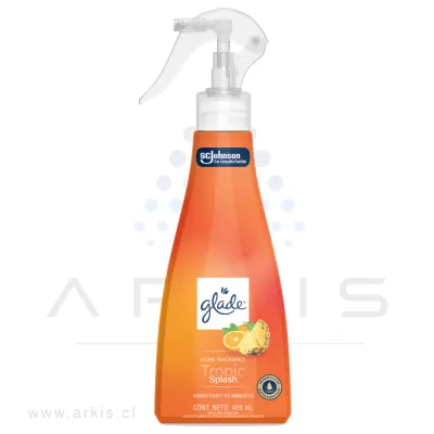 Desodorante Ambiental Glade Líquido Tropic Splash 400 ml