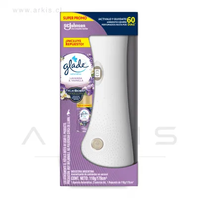 Desodorante Ambiental glade Matic + Repuesto Lavanda Vainilla 270 ml
