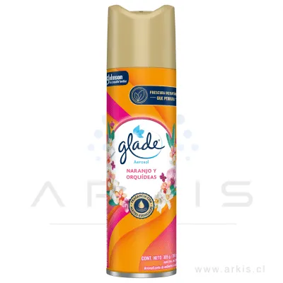 Desodorante Ambiental Glade Naranjo y Orquídeas 360 cc