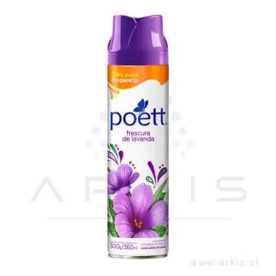 Desodorante Ambiental Poett Aerosol Frescura de Lavanda 360 ml