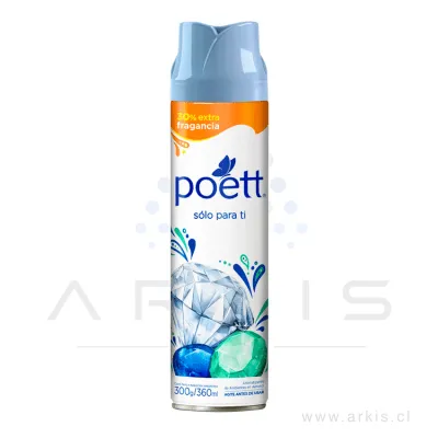 Desodorante Ambiental Poett Aerosol Sólo para Ti 360 ml