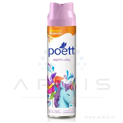 Desodorante Ambiental Poett Espíritu Play 360 ml