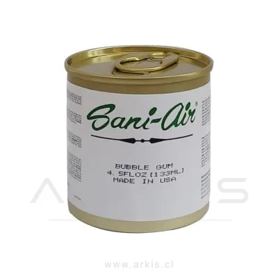 Desodorante Ambiental Sani Air Bubble Gum Lata 133 ml