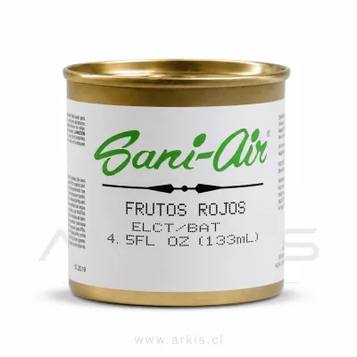 Desodorante Ambiental Sani Air Frutos Rojos Lata 133 ml