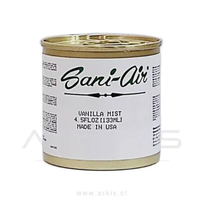 Desodorante Ambiental Sani Air Vanilla Mist Lata 133 ml