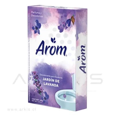 Desodorante para WC Arom Pastilla Jardín de Lavanda 40 g