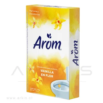 Desodorante para WC Arom Pastilla Vainilla en Flor 40 g