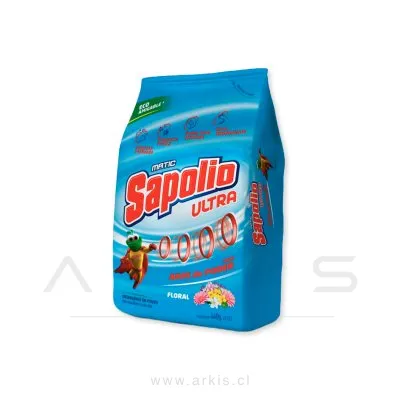 Detergente en Polvo Sapolio Floral Matic 440 g