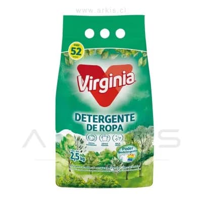 Detergente en Polvo Virginia 2.5 kg