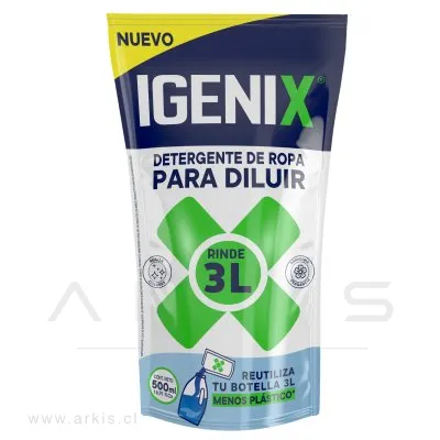 Detergente Líquido Igenix Concentrado 500 ml