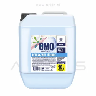 Detergente Líquido Omo Lavandería Profesional 10 L