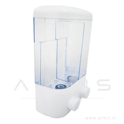 Dispensador de Jabón y Alcohol Secowash Doble Compartimiento 1 L