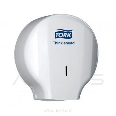 Dispensador de Papel Tork Jumbo Blanco 1 Rollo
