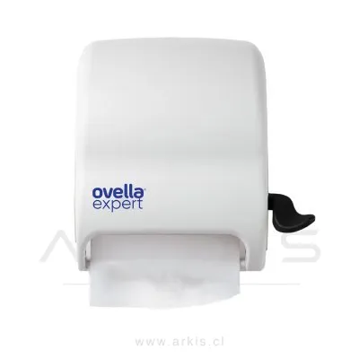 Dispensador de Toalla Ovella Palanca Lateral Blanco