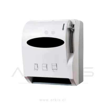 Dispensador de Toalla Tecnopapel ABS con Palanca Blanco