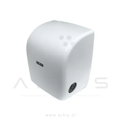 Dispensador de Toalla Tecnopapel Manual Autocorte Blanco
