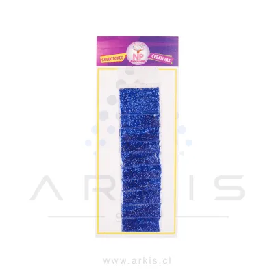 Escarcha Np Azul 3 g Tira de 10 Unidades