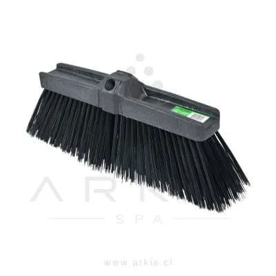 Escobillón Municipal Laser 12-030 Fibra Larga 49 cm con Mango